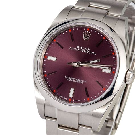 rolex oyster perpetual redgrape|114300 westport.